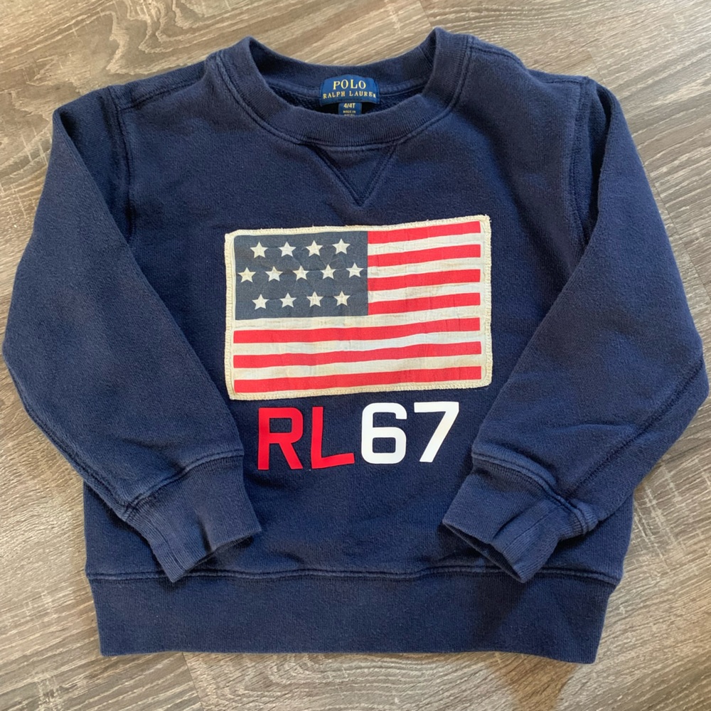 Polo Ralph Lauren pull over sweatshirt